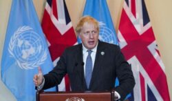 Boris Johnson tells UN that Cop26 must be ‘turning point for humanity’