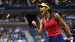 Emma Raducanu reaches US Open final with electric win over Maria Sakkari in New York