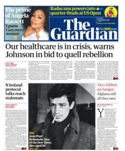 The Guardian – ‘Healthcare in crisis warns Johnson’