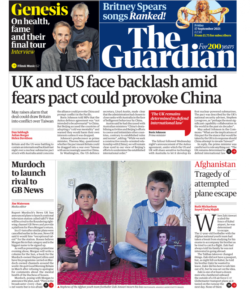 The Guardian – ‘UK and US face backlash’