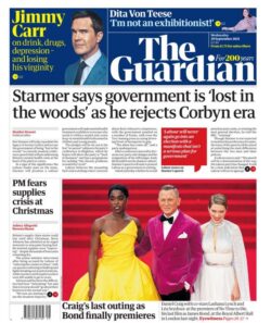 The Guardian – ‘Starmer says govt lost’