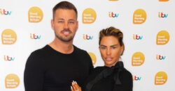 ‘I never would do anything to hurt her’: Katie Price’s fiancé Carl Woods denies hitting her