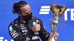 Hamilton wins 100TH F1 Grand Prix with amazing late victory in Sochi to reclaim title lead and deny Norris first win