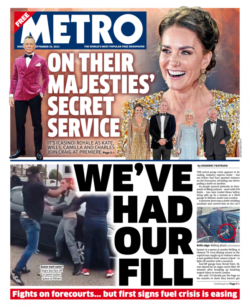 The Metro – ‘We’ve had our fill’