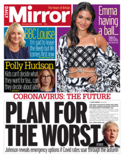 Daily Mirror – ‘Plan for the worst’