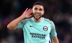 Brighton’s Neal Maupay stuns Crystal Palace with stoppage-time equaliser