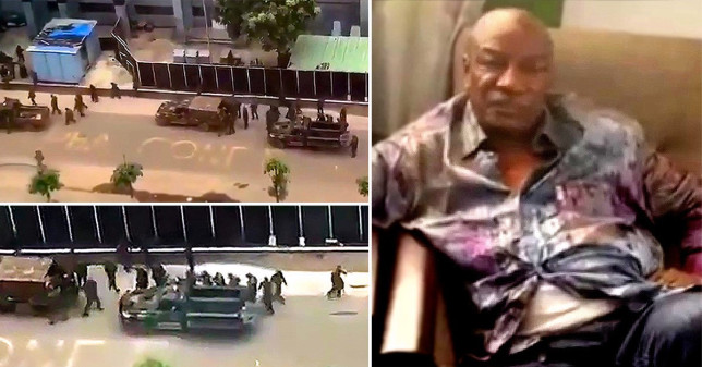 President of Guinea ‘captured by army in attempted coup’ amid ‘heavy gunfire’