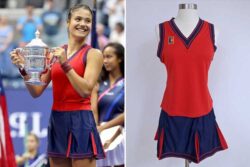 Emma Raducanu’s winning US Open outfit to appear in Tennis Hall of Fame