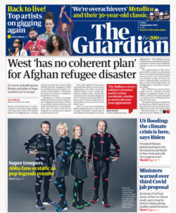 The Guardian – ‘West has no plan for Afghan refugee disaster’