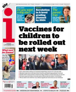 The i – ‘Vaccines for children roll out next week’