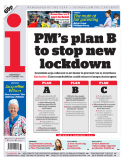 The i – ‘PM’s plan B to stop lockdown’