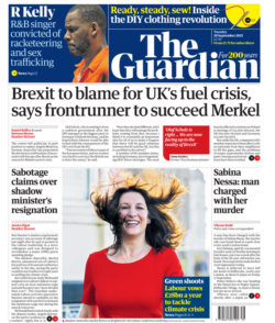 The Guardian – ‘Brexit to blame for UK fuel crisis’