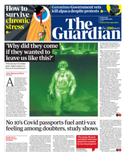 The Guardian – ‘Why did they come if they wanted to leave us like this’