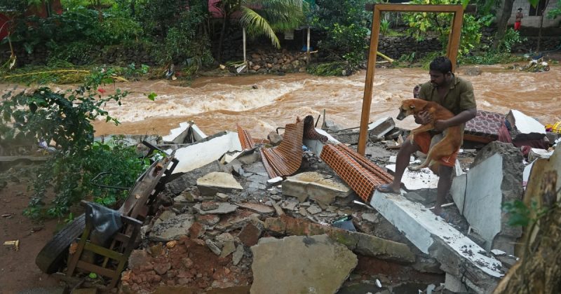 Heavy rains, landslides kill 19 in India’s Kerala