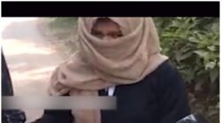 Muslim woman in India humiliated and forced to take off burqa in public