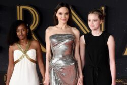 Angelina Jolie’s daughters Zahara, 16, and Shiloh, 15, look SO grown up in new rare photos at red carpet premiere