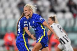 Pernille Harder fires Chelsea to crucial Champions League win at Juventus