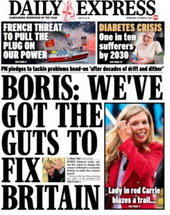 Daily Express – ‘We’ve got the guts to fix Britain’