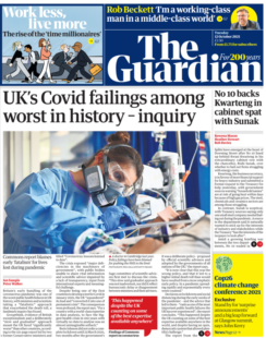 The Guardian – ‘UK’s Covid failings among worst in history’