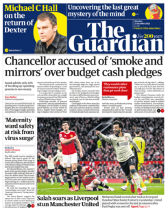 The Guardian – ‘Rishi Sunak accused of smoke & mirrors’