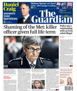 The Guardian – ‘Shaming of the Met, killer gets life’