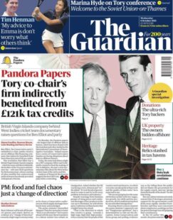 The Guardian - ‘Pandora papers - tax credits’