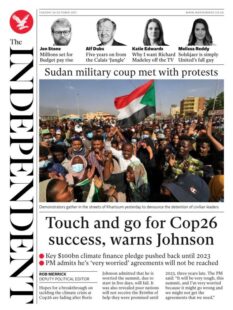 The Independent  – ‘Touch and go for COP26 success’
