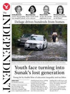 The Independent – ‘Youth face being Sunak’s lost generation’