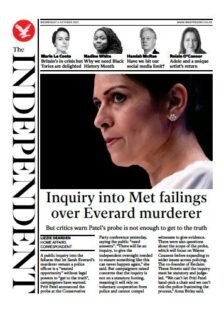 The Independent – ‘Inquiry into Met failings over Sarah Everard murderer’