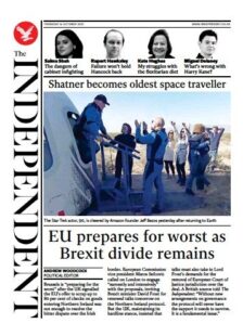 The Independent – ‘EU prepares for worst as Brexit divide remains’