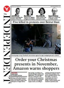 The Independent – ‘Order Xmas presents in November, Amazon warns’