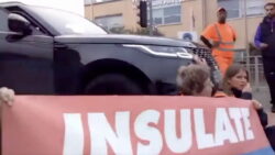‘Only gave them a nudge’ Mother who rammed Insulate Britain protesters lashes out