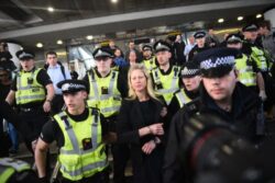 Insulate Britain protester arrested for blocking M25 is MARRIED to road boss responsible for traffic flow