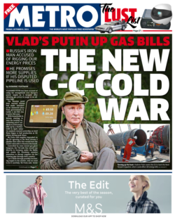 The Metro – ‘The new Cold War’