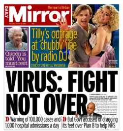 Daily Mirror - ‘Virus fight not over’