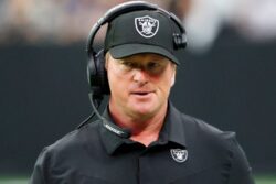Raiders coach Jon Gruden RESIGNS over trove of homophobic and misogynistic emails including calling Biden a ‘p***y’