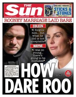 The Sun – ‘Wayne Rooney marriage laid bare’