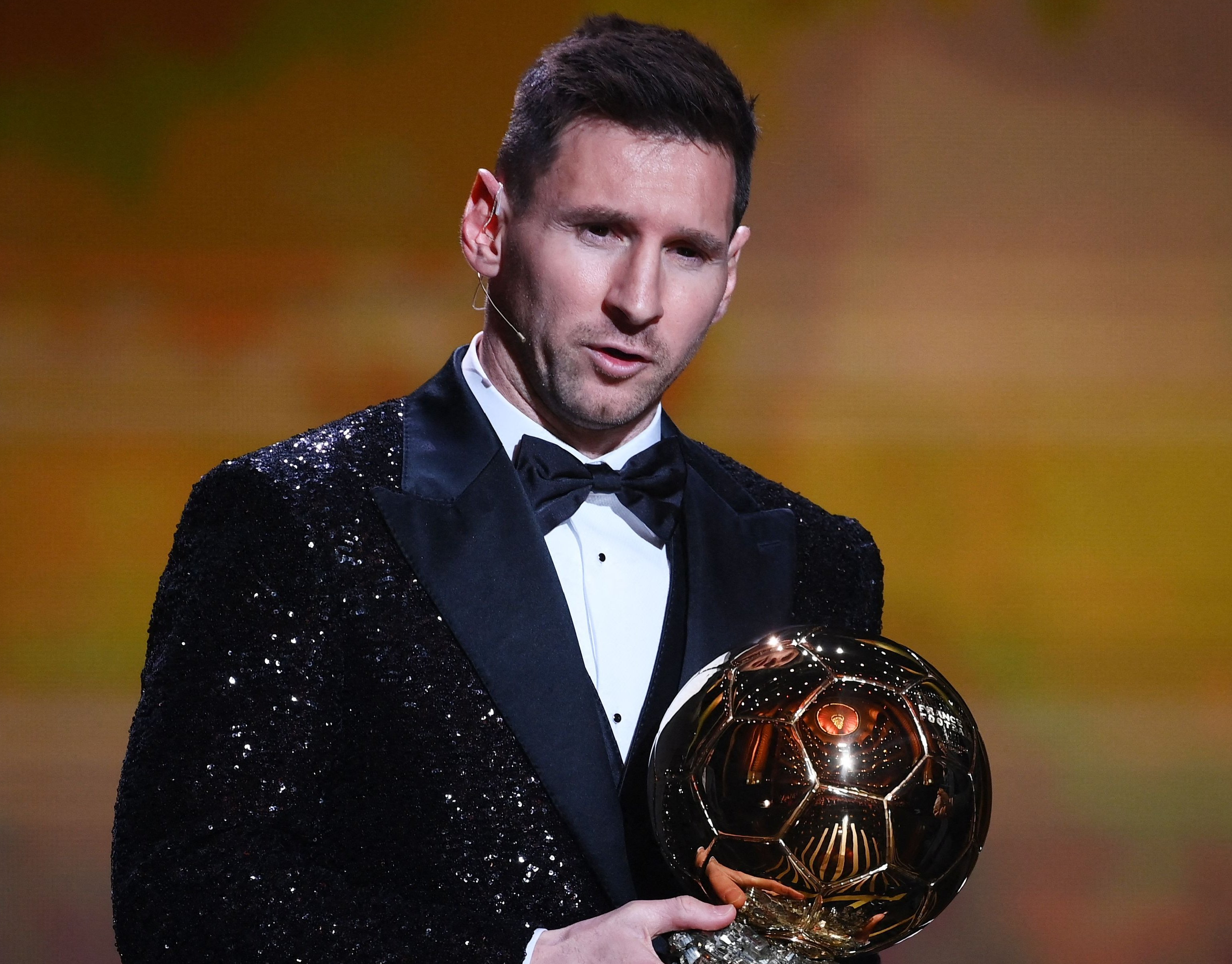 Ballon d'Or - Lionel Messi wins award as best player in world football for seventh time