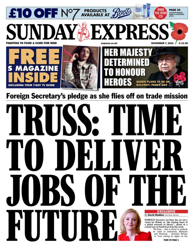 Sunday Papers - New Tory Sleaze & Travel nightmare for those refusing booster