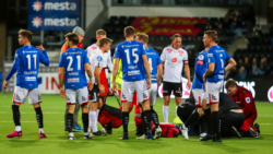 Emil Palsson: Footballer collapses from cardiac arrest during game in Norway