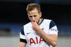 England and Tottenham star Harry Kane’s wife Kate targeted by vile social media abuse after flop season so far