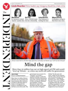 The Independent – ‘HS2: Mind the gap’