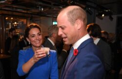 COP26: Kate offers William tub of dead bugs as she dazzles in blue coat dress