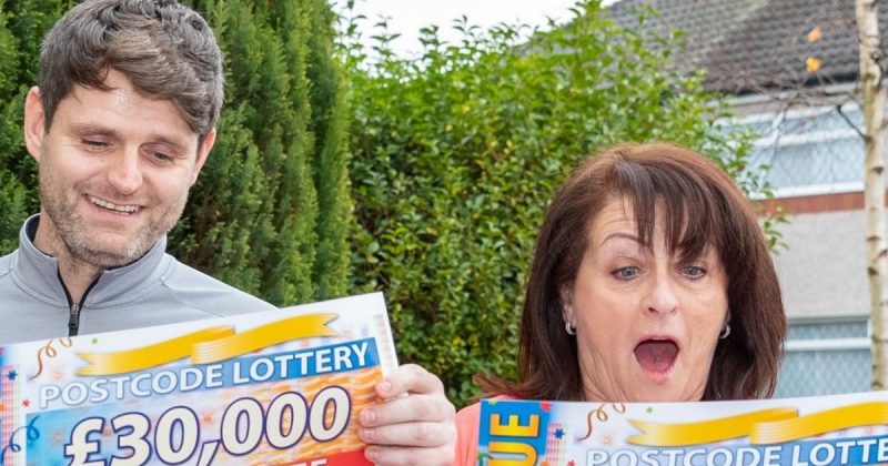 Double joy as mum and son BOTH win Lottery jackpots with different tickets