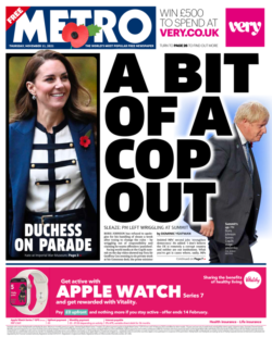 The Metro – ‘A bit of a cop out’