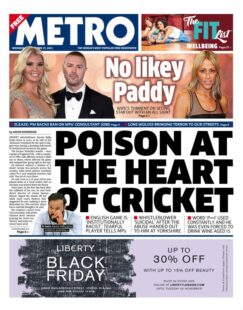 The Metro – ‘Poison at the heart of cricket’