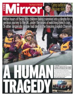 Daily Mirror – ‘A human tragedy’