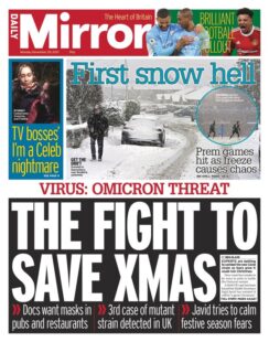 Daily Mirror – ‘The fight to save Christmas’