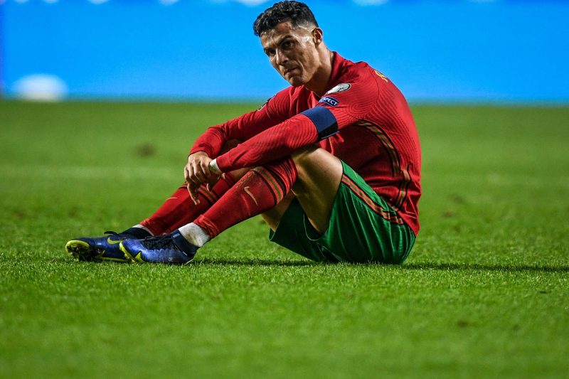 Cristiano Ronaldo fights back TEARS as Portugal drop into World Cup PLAY-OFF after Mitrovic scores last-minute goal