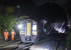 Salisbury rail crash: Train derailed 7 MINUTES before second train hit it ‘leaving 17 hurt and baby pulled from wreck’